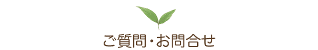 ご質問・お問合せ