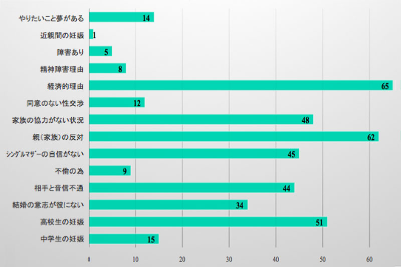 グラフ：縁組を希望した当初の理由